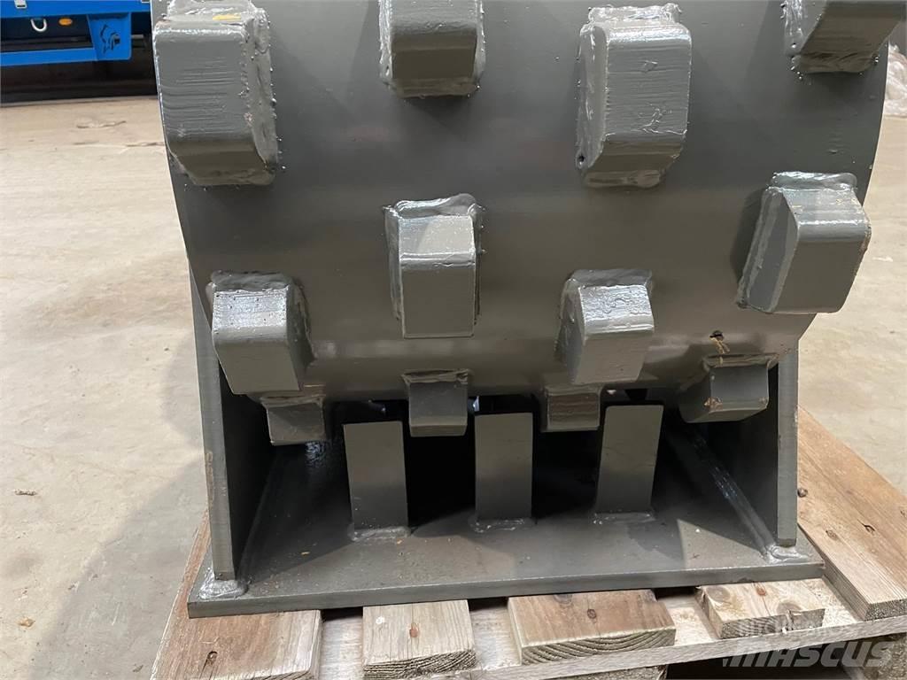  470 mm Kompaktorhjul Rouleaux à pneumatiques