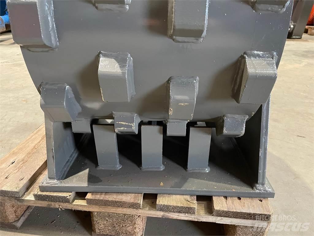  470 mm Kompaktorhjul Rouleaux à pneumatiques