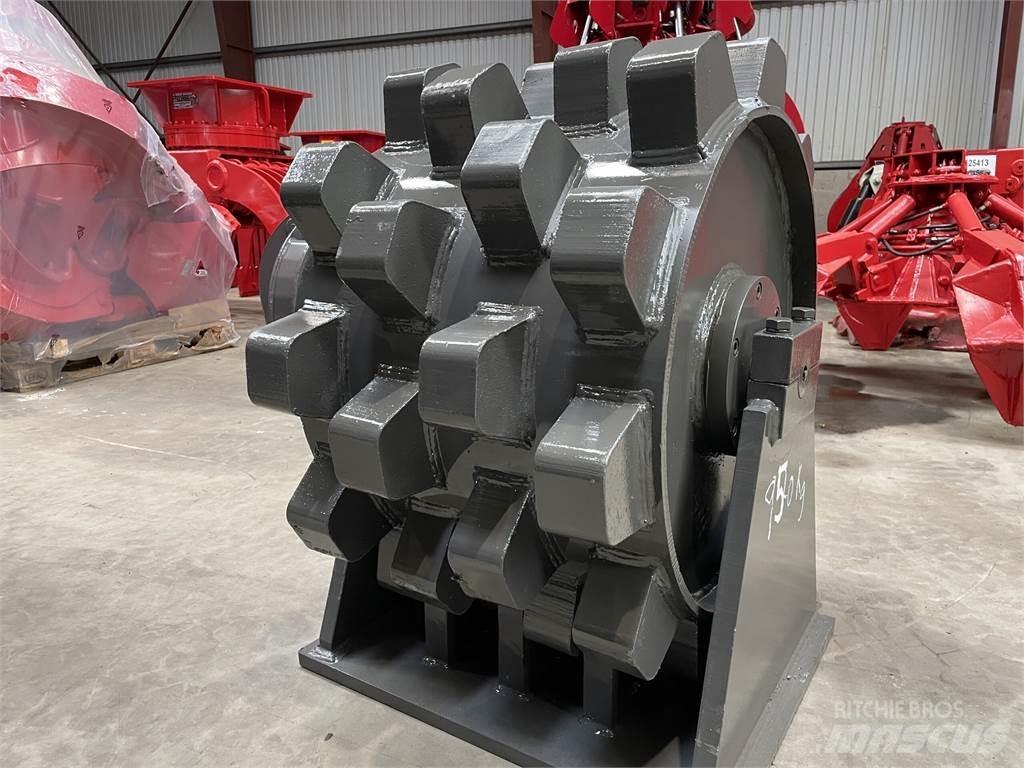  570 mm kompaktorhjul Rouleaux à pneumatiques