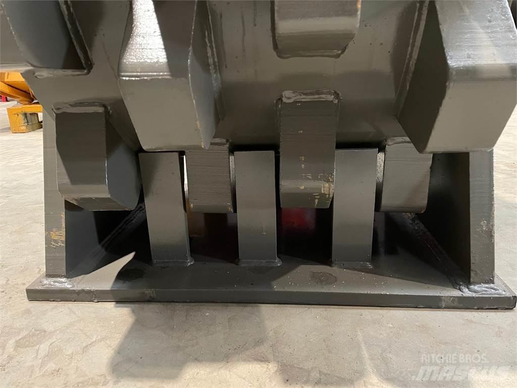  650 mm Kompaktorhjul Rouleaux à pneumatiques