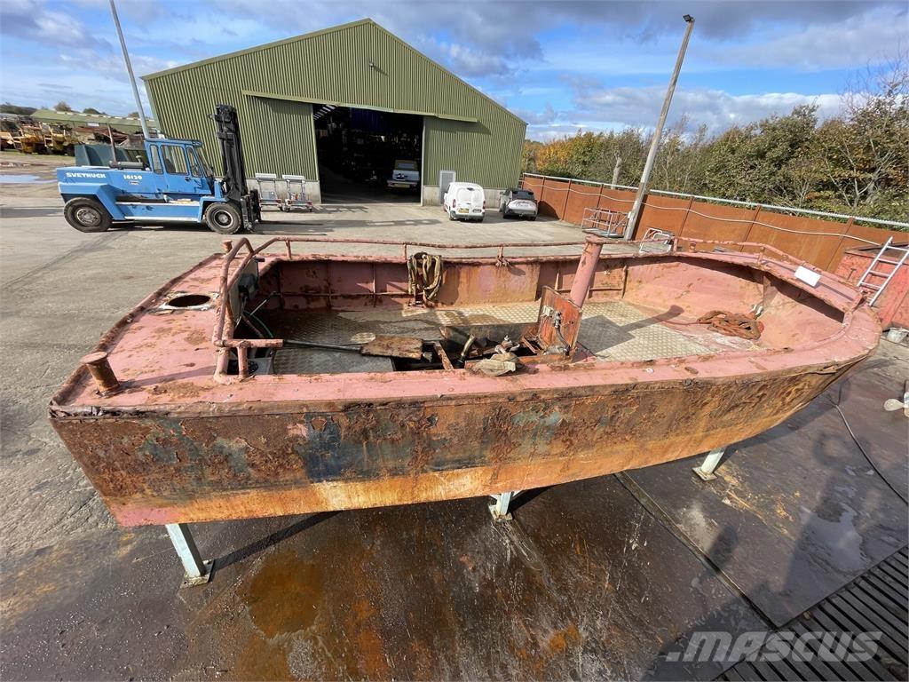  Arbejdsbåd uden motor. Bateaux de travail, barges et pontons