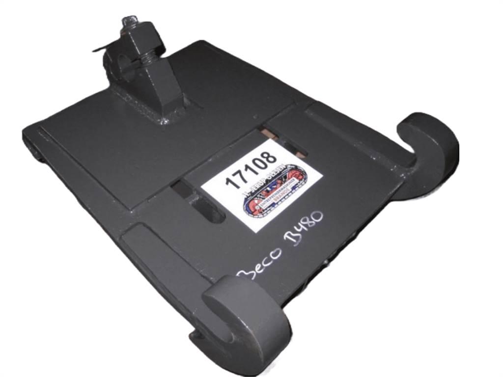 Beco B480 ophængsplade Attache rapide pour godet