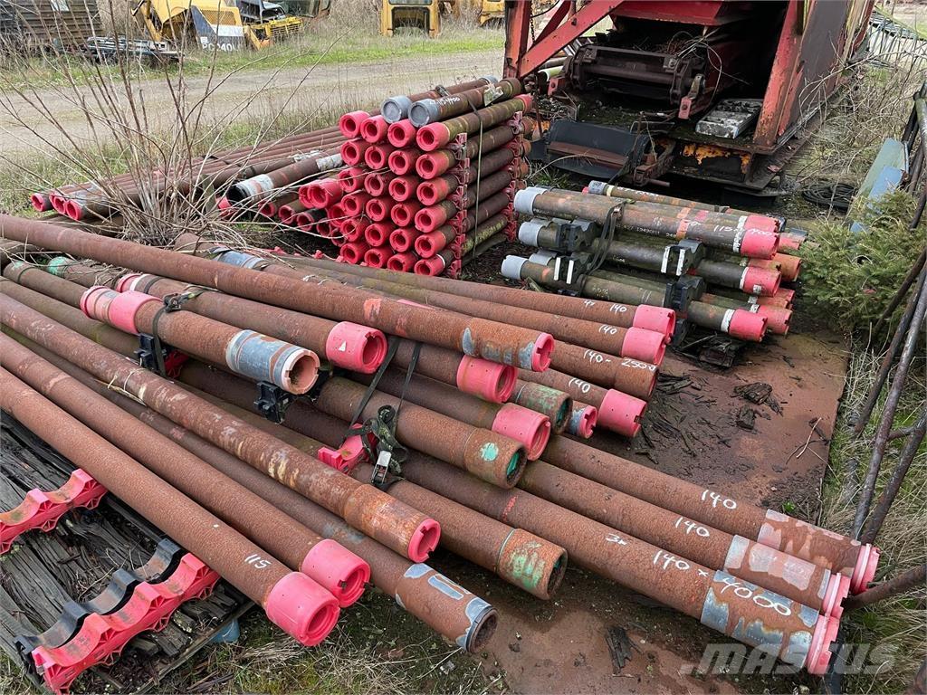  Borerør, blandet restparti Équipement de pipeline