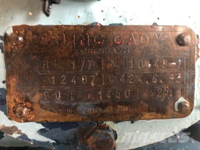  CAD Type HB 1/7 Boîte de vitesse