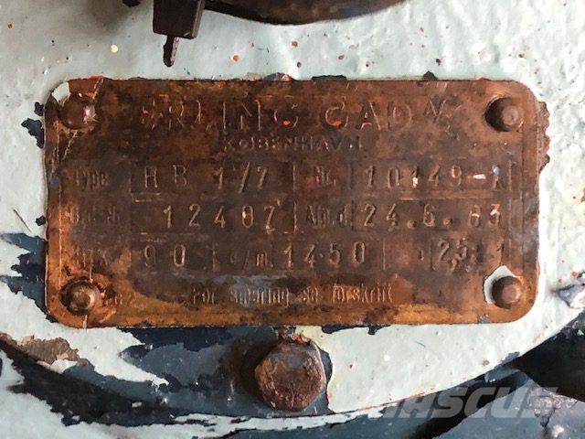  CAD Type HB 1/7 Boîte de vitesse