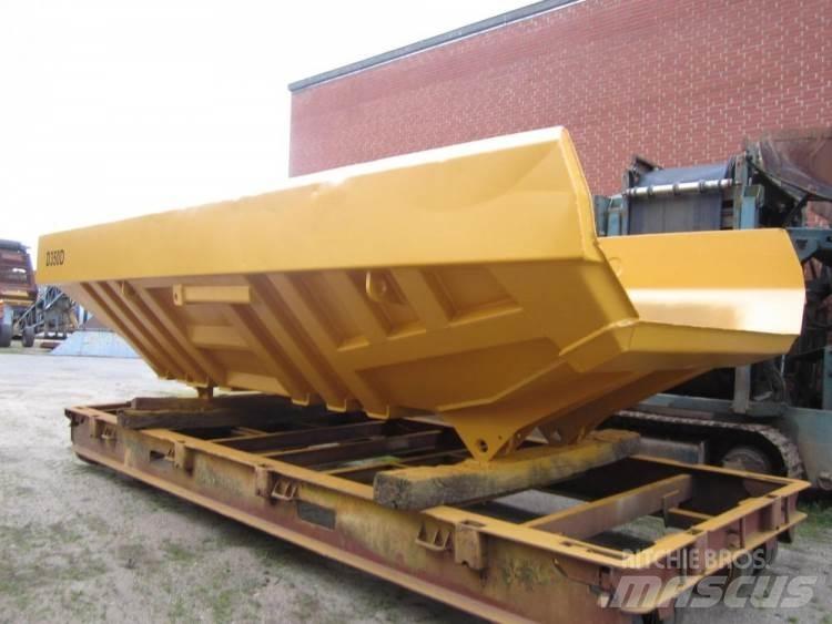 CAT D350D dumperkasse, brugt Mini tombereau