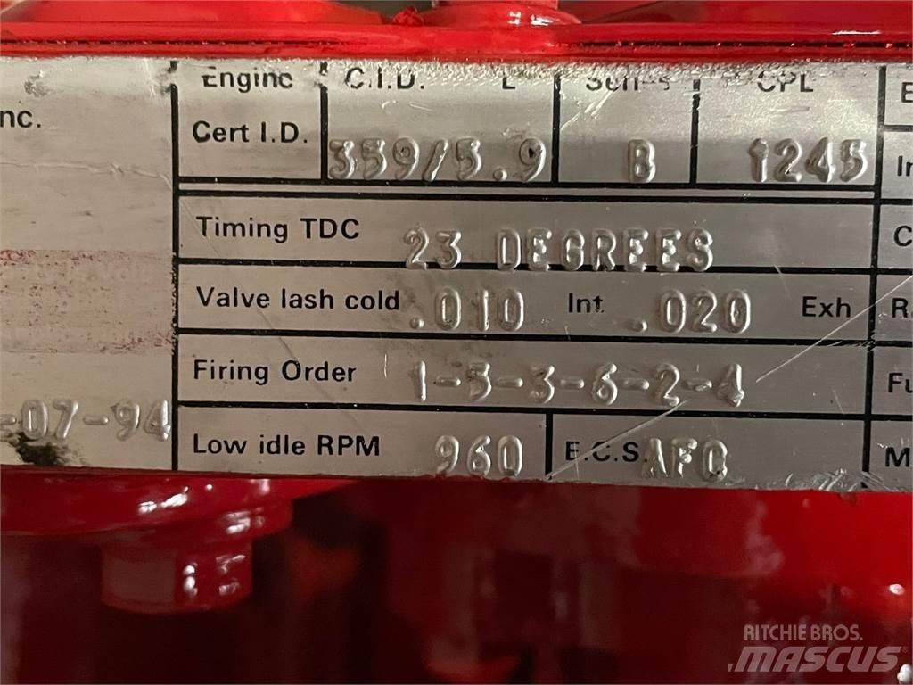 Cummins 6BT5,9-C motor Moteur