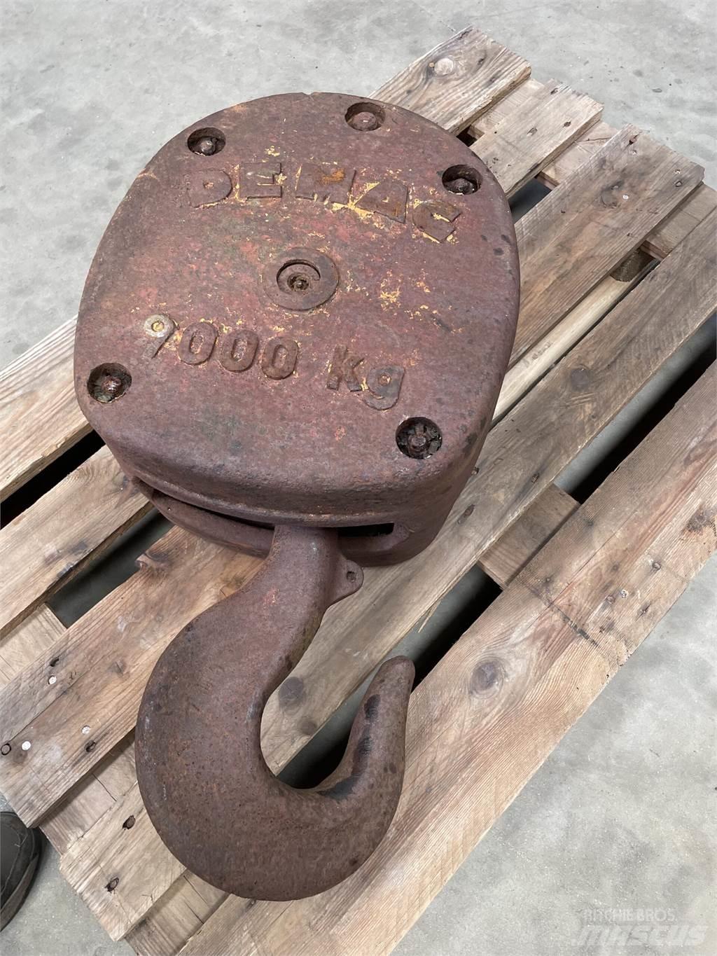 Demag løfteblok - 9000 kg Accessoires et pièces pour grue