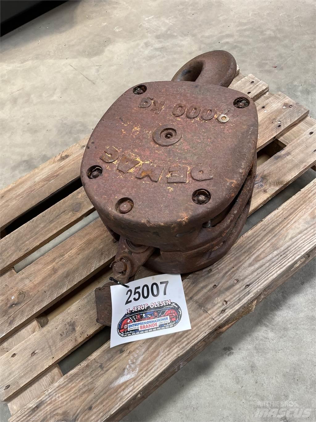 Demag løfteblok - 9000 kg Accessoires et pièces pour grue