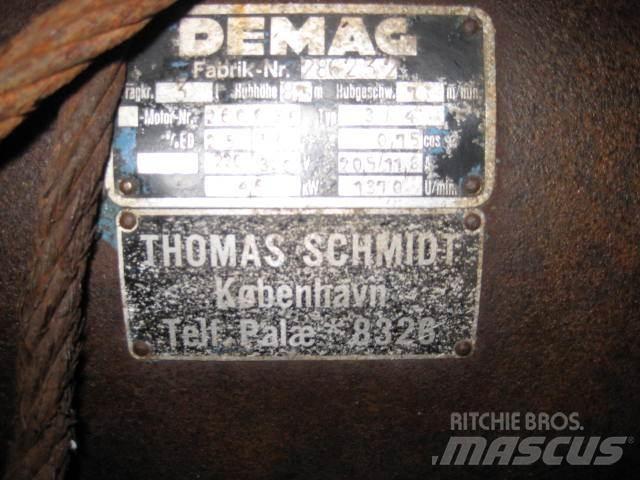 Demag spil 3 ton Palans, treuils et monte-charge