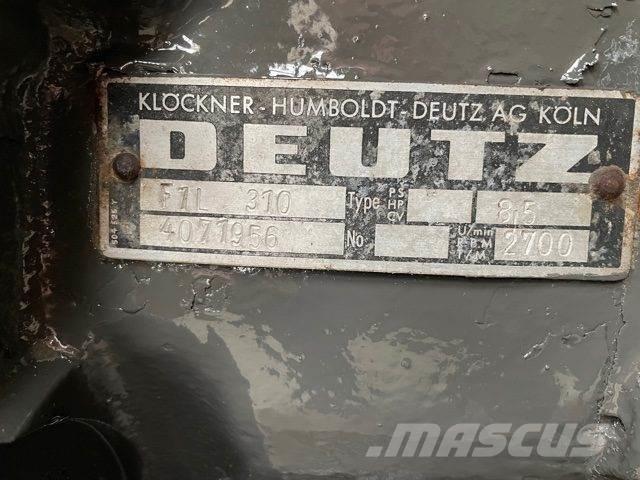 Deutz F1L 310 motor Moteur