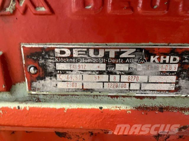 Deutz F4L 912 Motor Moteur