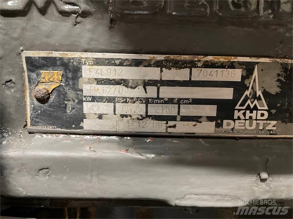 Deutz F4L 912 motor Moteur