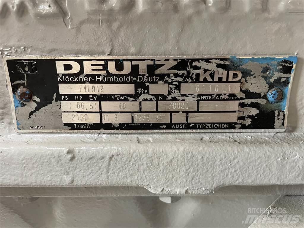 Deutz F4L 912 motor Moteur