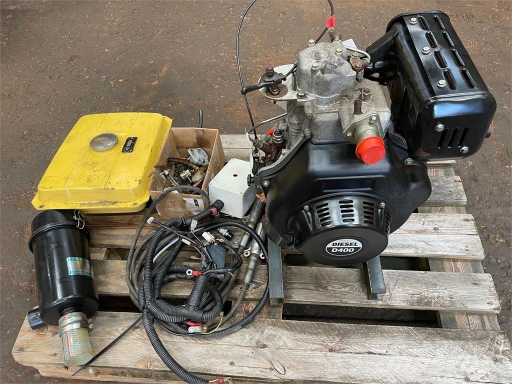  Diesel engine D400/E - 1 cyl. Moteur