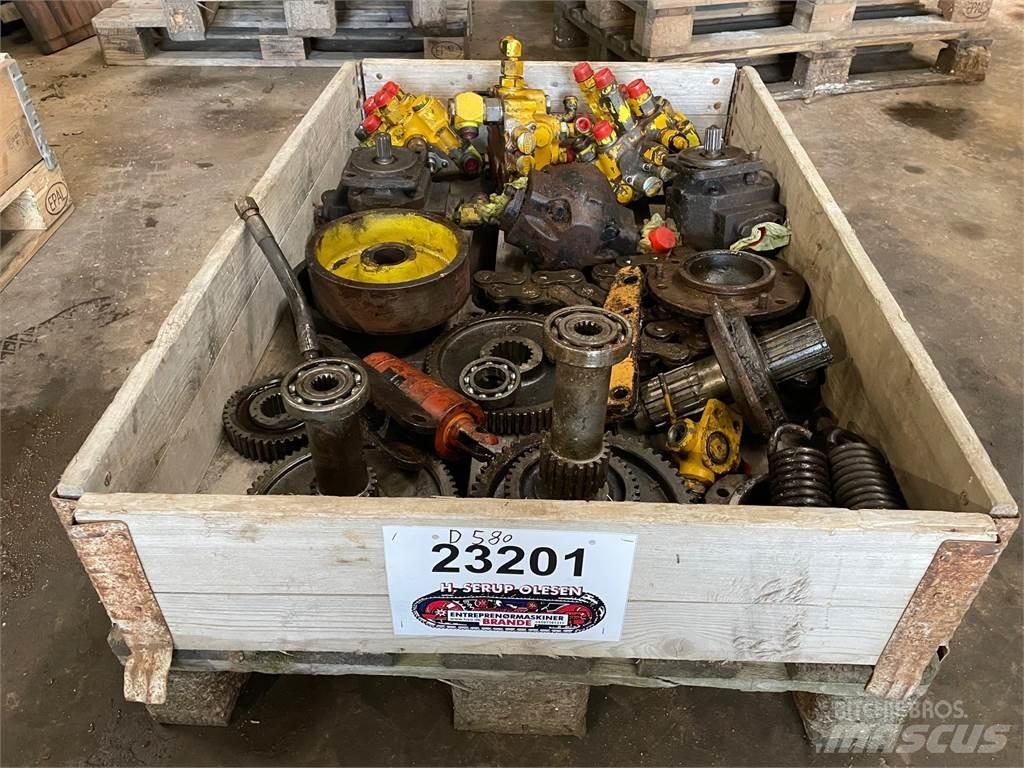  Diverse dele ex. Hymac 580D Hydraulique