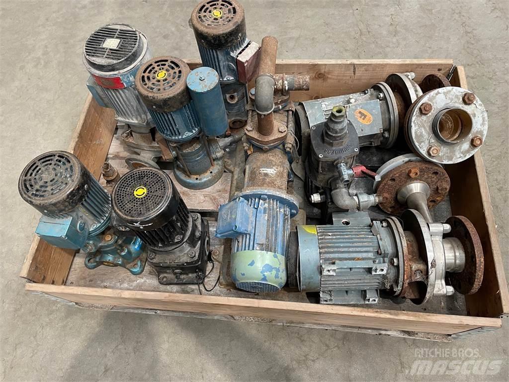  Diverse pumper Pompe à eau / Motopompe