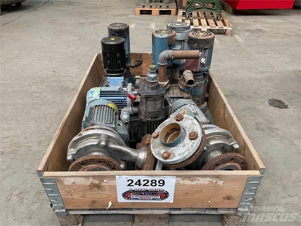  Diverse pumper Pompe à eau / Motopompe