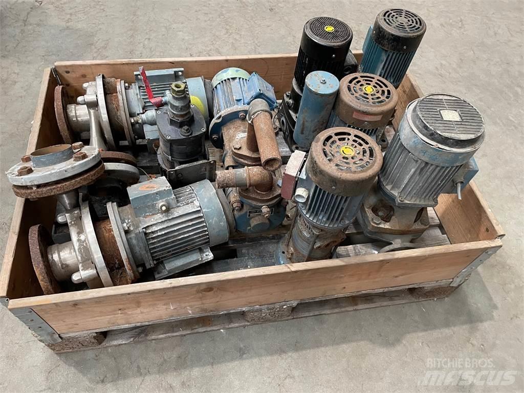  Diverse pumper Pompe à eau / Motopompe