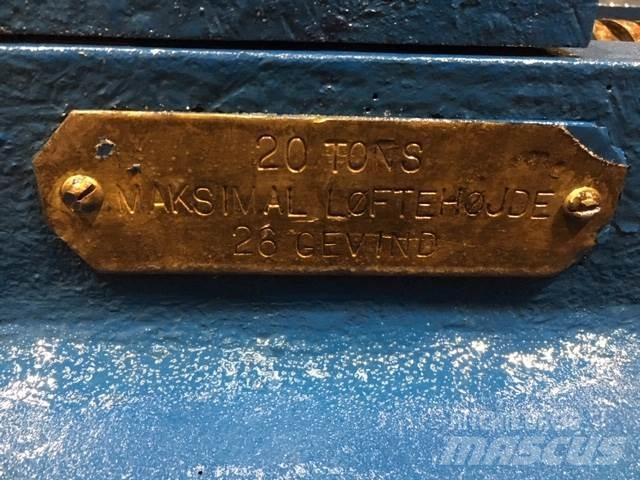  Donkraft, 20 ton mekanisk Autres accessoires
