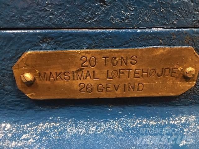  Donkraft, 20 ton mekanisk Autres accessoires