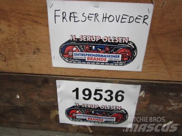  Fræsehoveder, diverse Autres accessoires
