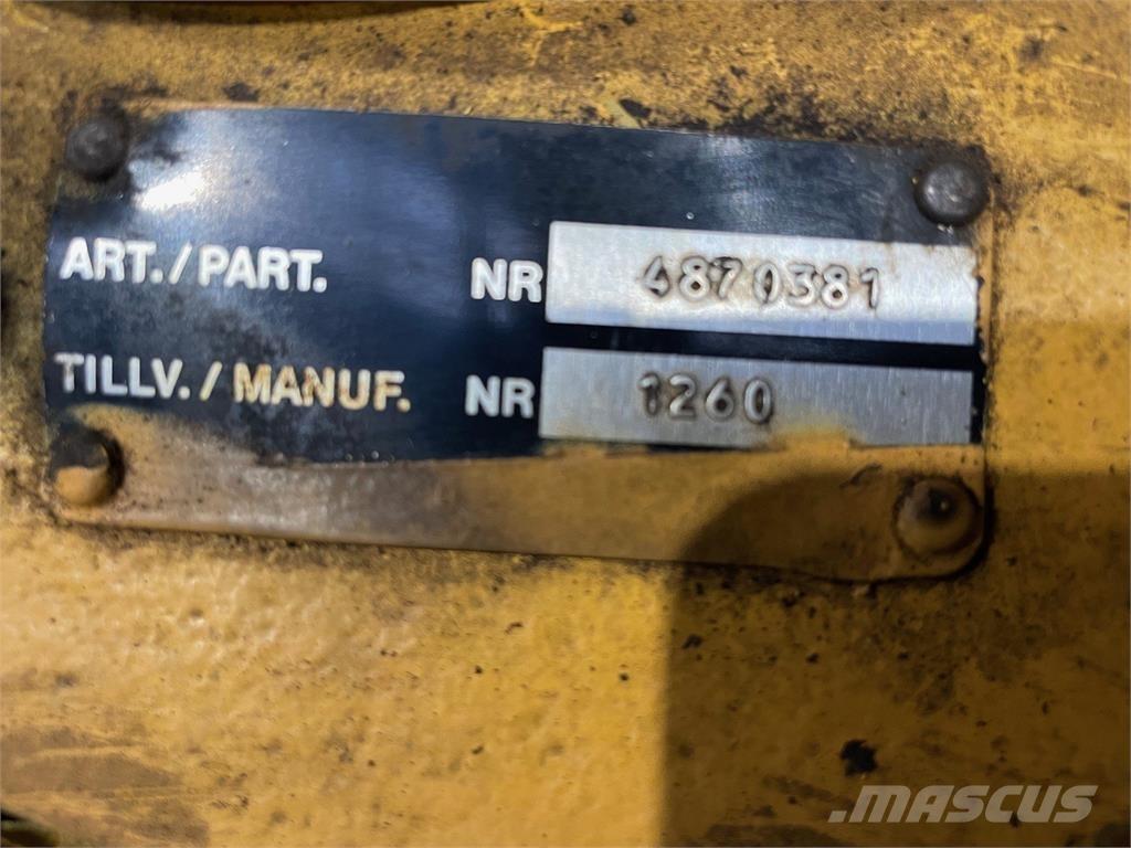  Frontaksel ex. Volvo L70 Essieux