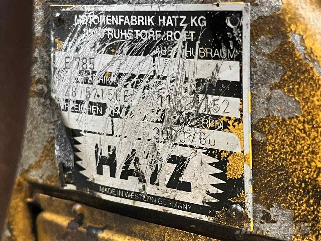 Hatz E785 motor Moteur