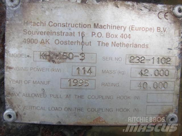 Hitachi KH150-3 til ophug Pelle sur chenilles