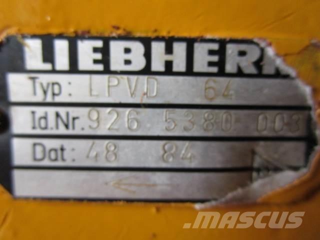  Hydr. pumpe ex. Liebherr 912 Hydraulique