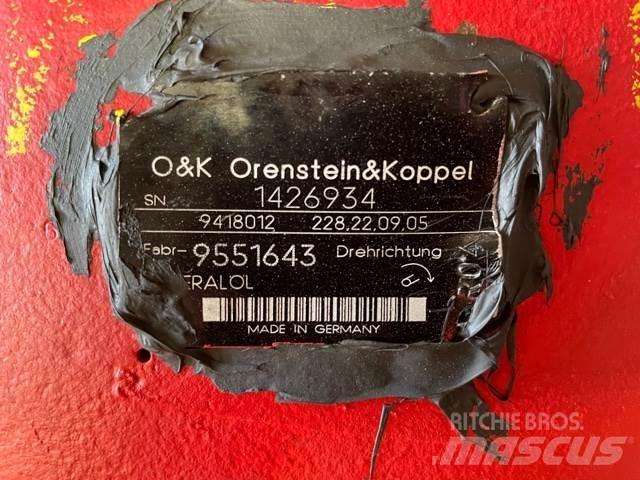  Hydr. pumpe ex. O&K RH6 Hydraulique
