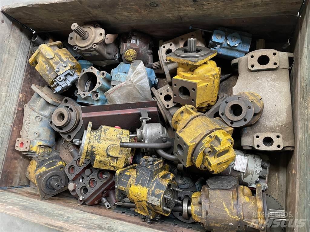  Hydr. pumper - 1 parti Pompe à eau / Motopompe