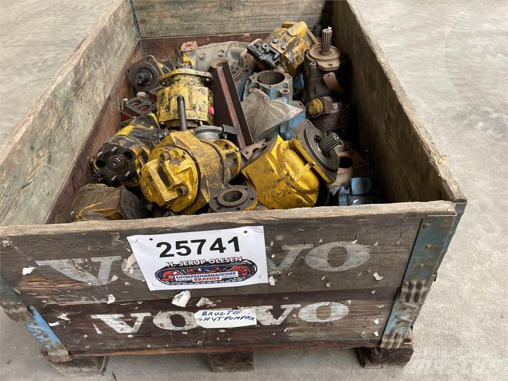  Hydr. pumper - 1 parti Pompe à eau / Motopompe