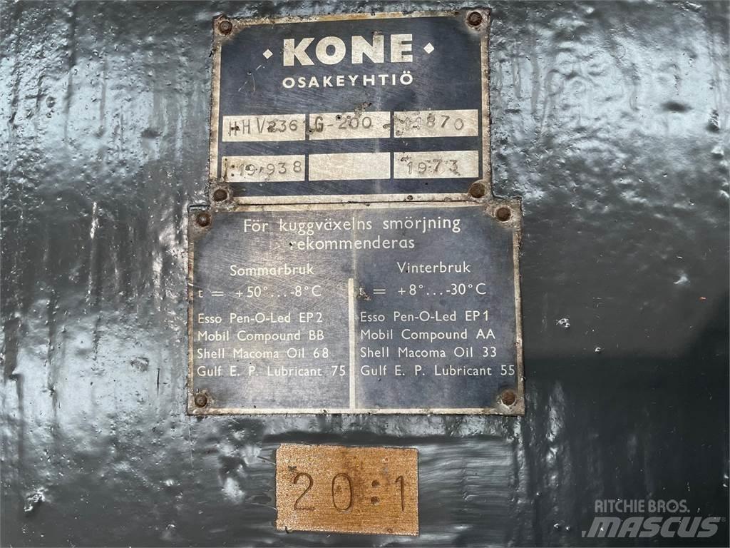 Kone Type HHV236 gear - 20:1 Boîte de vitesse