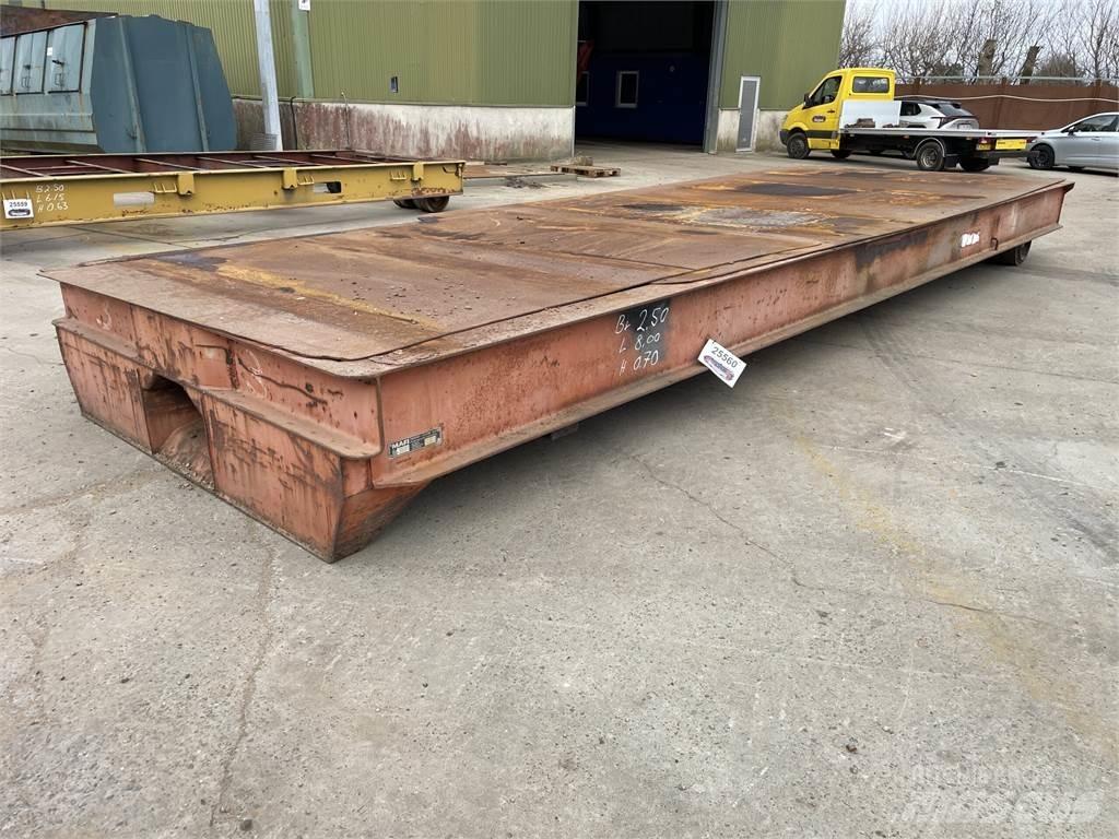Mafi trailer 20ft - 25 ton Semi remorque surbaissée