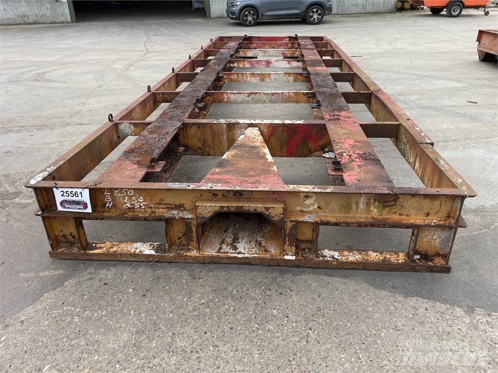 Mafi trailer 20ft - 25 ton Semi remorque surbaissée