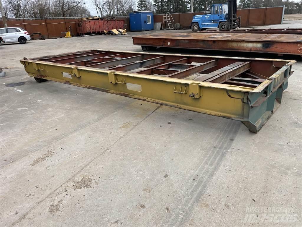  Maft trailer 20ft - 25 ton Semi remorque surbaissée