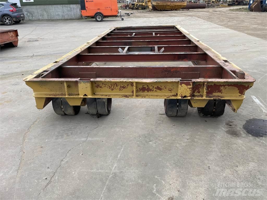  Maft trailer 20ft - 25 ton Semi remorque surbaissée