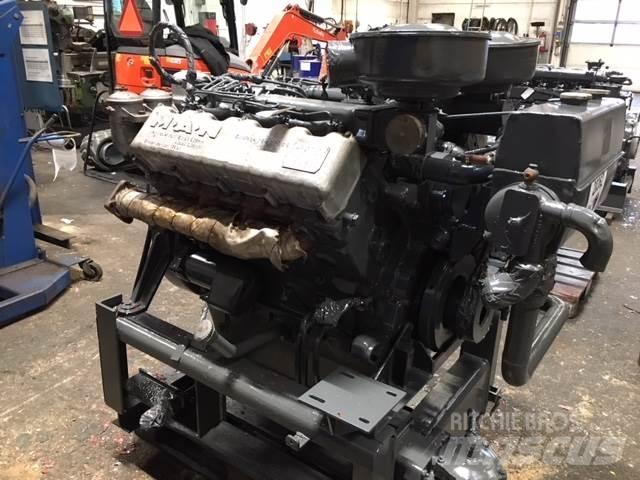 MAN D2858M V8 motor Moteur
