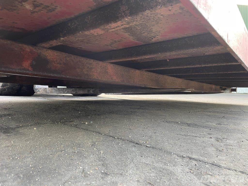  Maskintrailer med wirehejs Semi remorque surbaissée