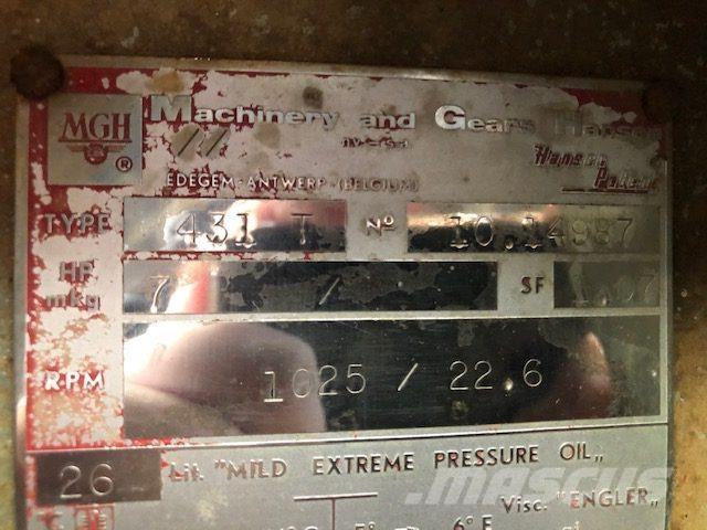  MGH gear Type 431T Boîte de vitesse