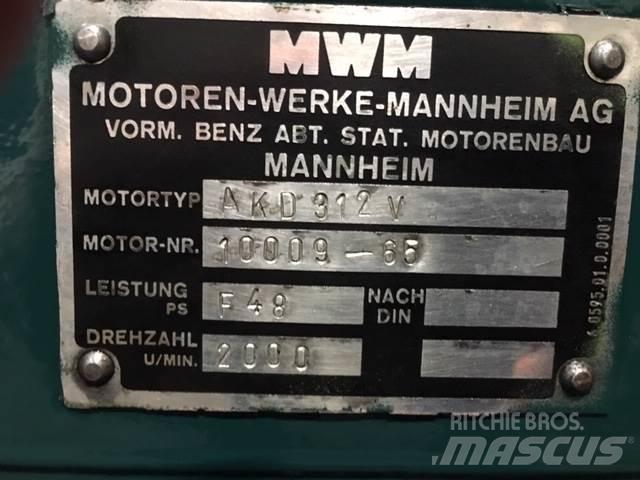 MWM KAD 312V motor Moteur