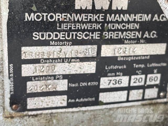 MWM TRHS 518V16-31E motor Moteur