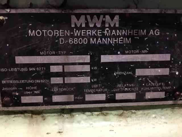 MWM type RHS518A motor Moteur