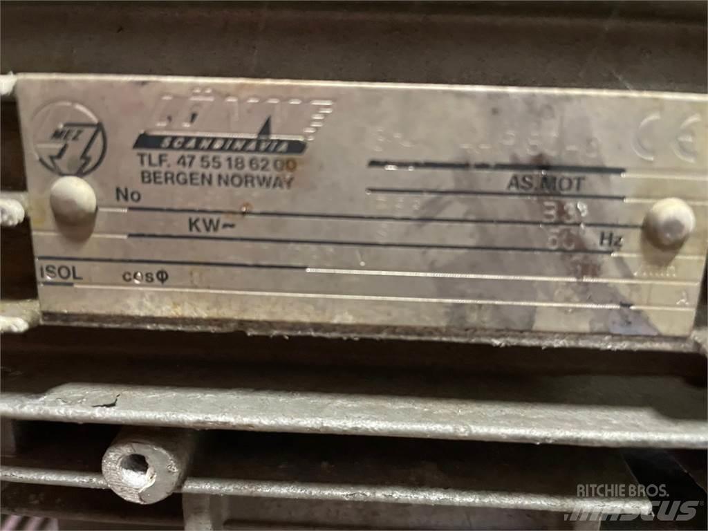  Oliekøler med el-blæser Moteur