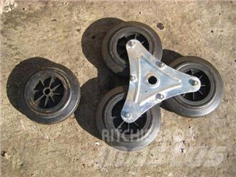  Plast/gummihjul - ca. 1000 stk. Pneus, roues et jantes