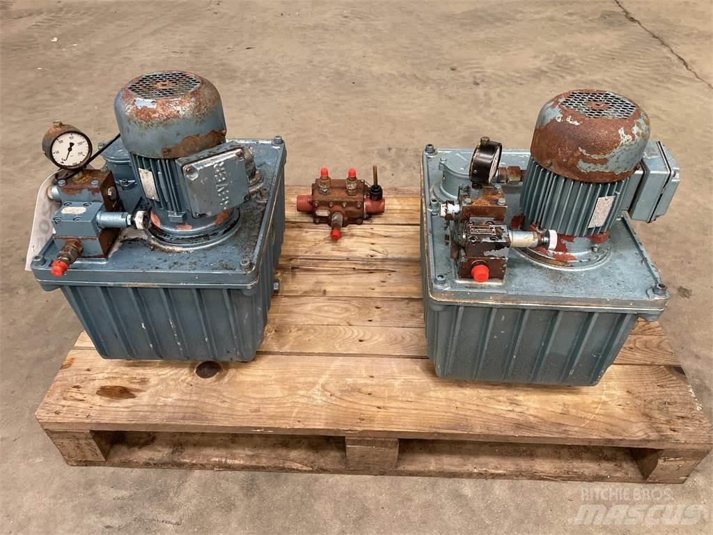  Powerpac, elektrisk - 2 stk. Générateurs diesel