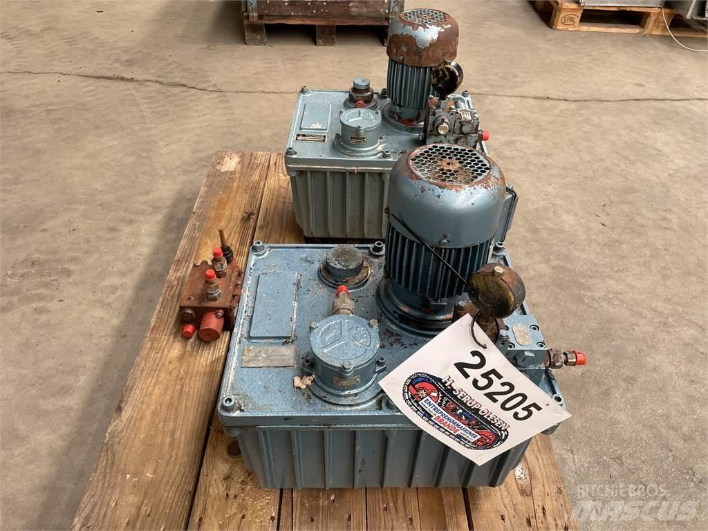  Powerpac, elektrisk - 2 stk. Générateurs diesel