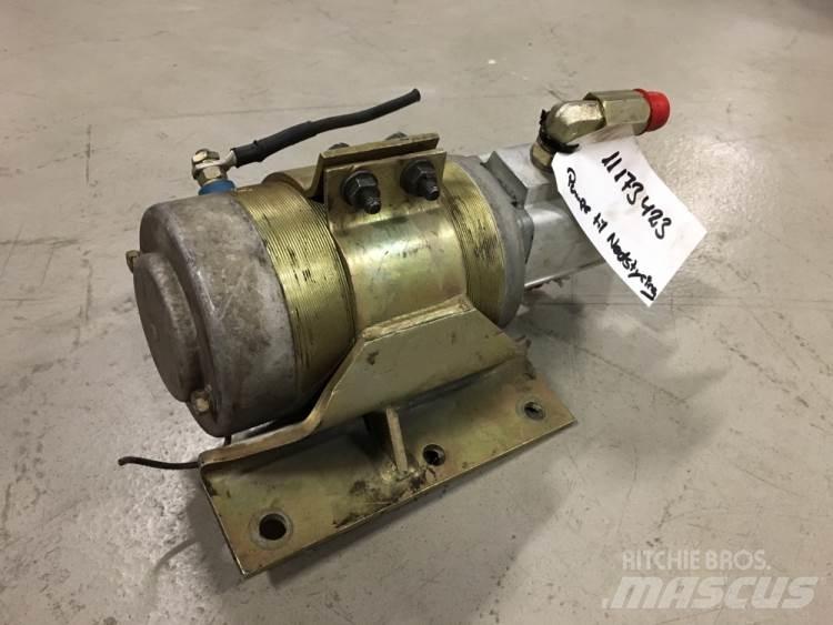  Pumpe til nødstyring Hydraulique