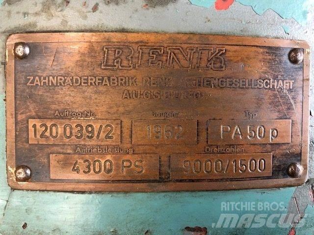 Renk gear type PA50P Boîte de vitesse